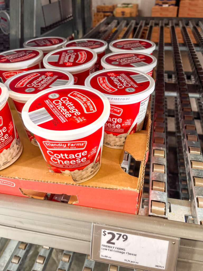 cottage cheese from Aldi