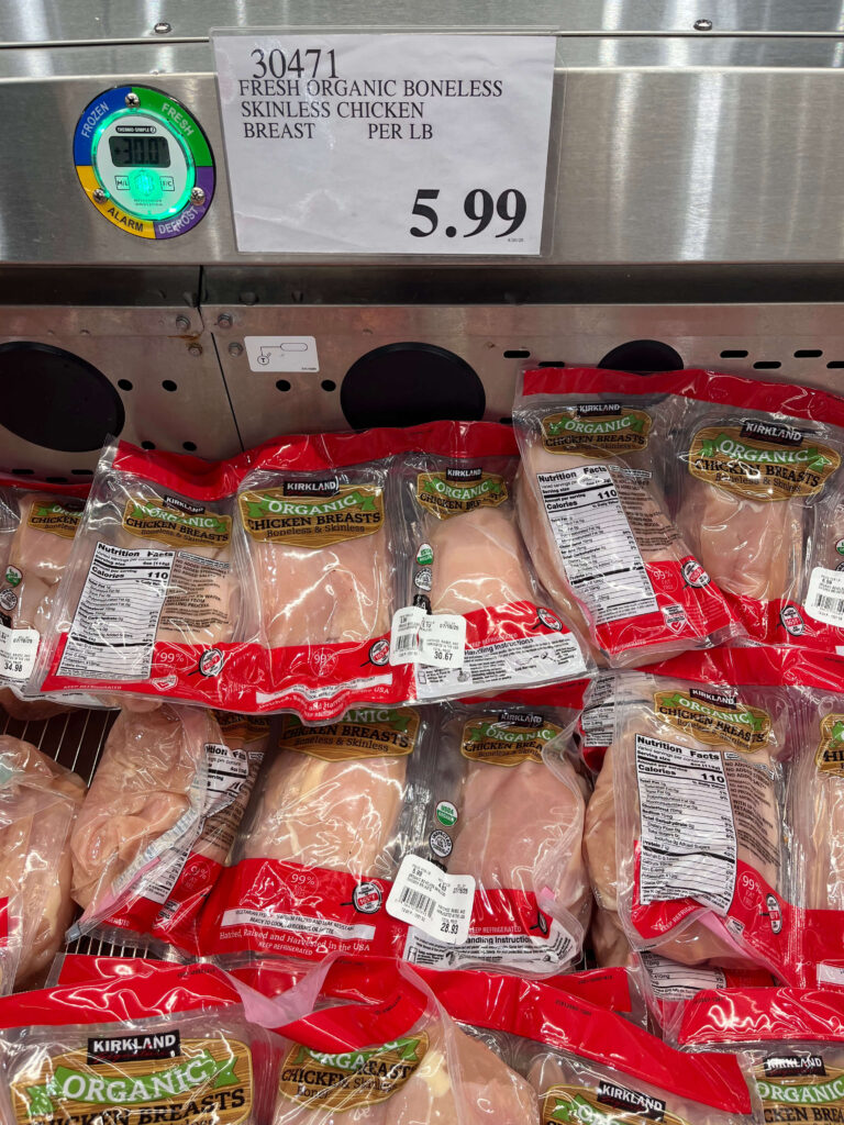 best organic food brands - Kirkland organic chicken