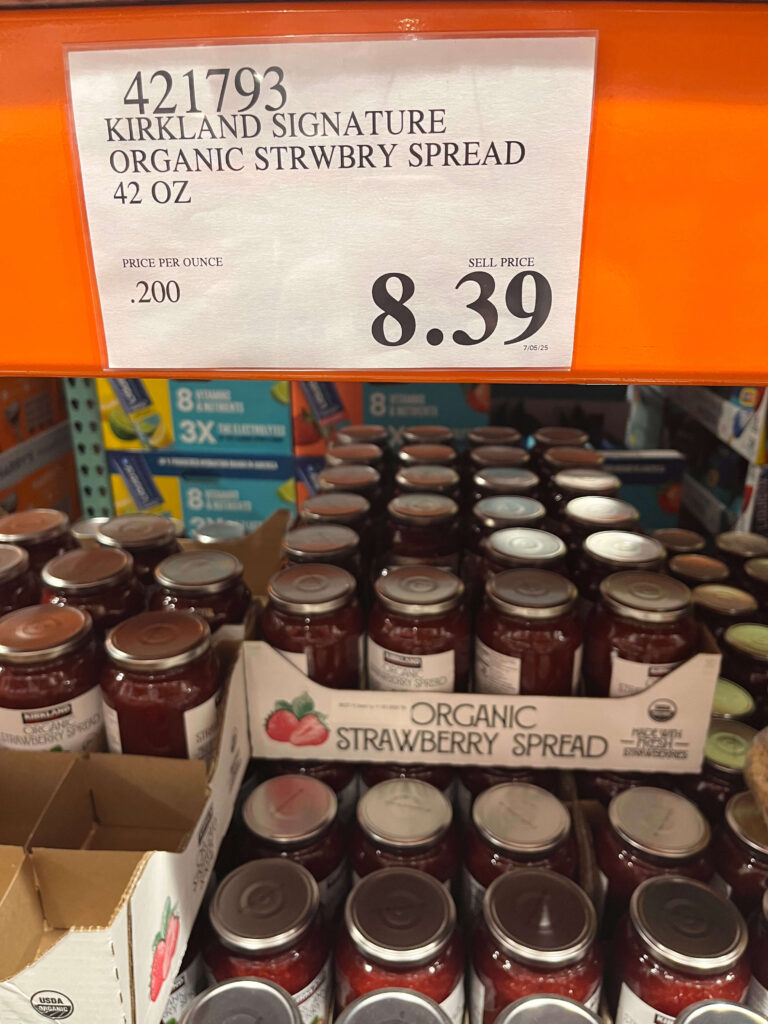organic strawberry preserves from costco