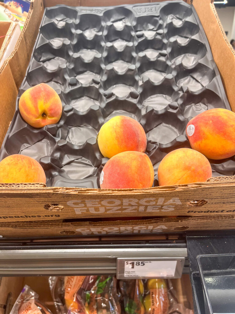 peaches from aldi