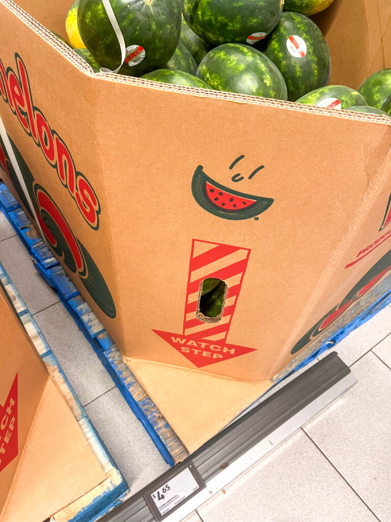 watermelon from Aldi